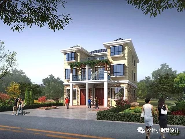 58款兄弟雙拼農(nóng)村別墅圖片來(lái)襲，自建雙拼的可以參考哦