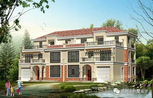 58款兄弟雙拼農(nóng)村別墅圖片來(lái)襲，自建雙拼的可以參考哦