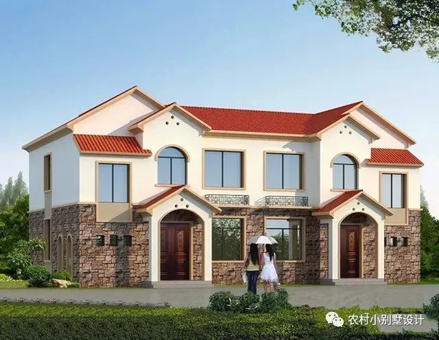 58款兄弟雙拼農(nóng)村別墅圖片來(lái)襲，自建雙拼的可以參考哦