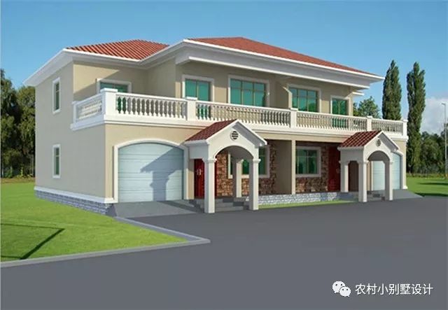 58款兄弟雙拼農(nóng)村別墅圖片來(lái)襲，自建雙拼的可以參考哦