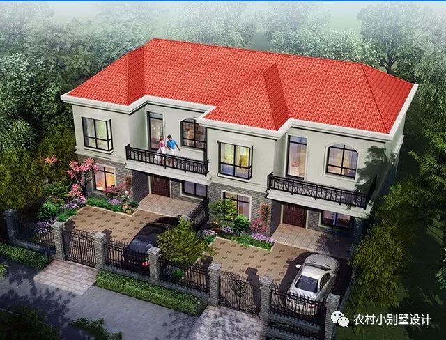 58款兄弟雙拼農(nóng)村別墅圖片來(lái)襲，自建雙拼的可以參考哦