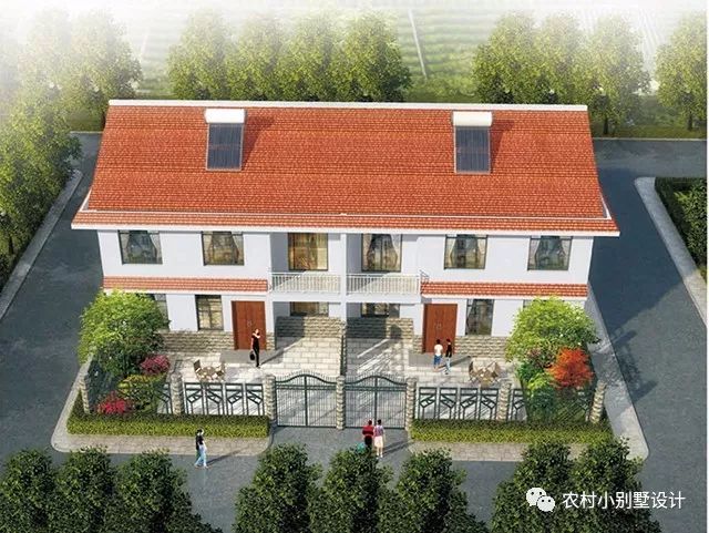 58款兄弟雙拼農(nóng)村別墅圖片來(lái)襲，自建雙拼的可以參考哦