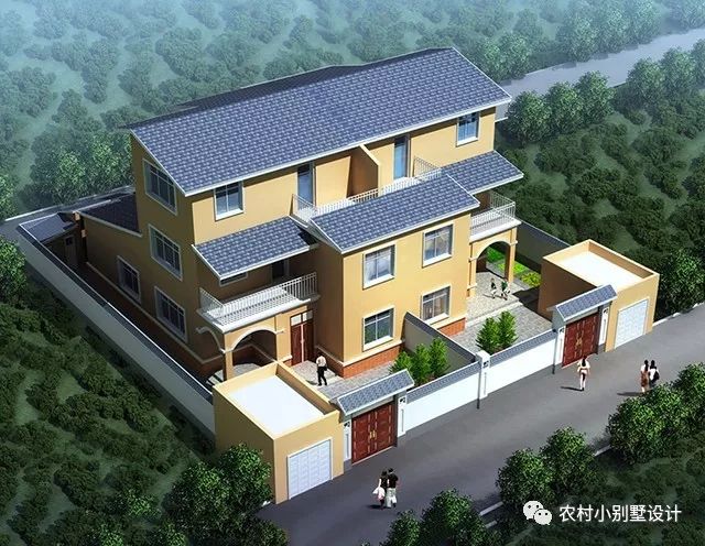 58款兄弟雙拼農(nóng)村別墅圖片來(lái)襲，自建雙拼的可以參考哦