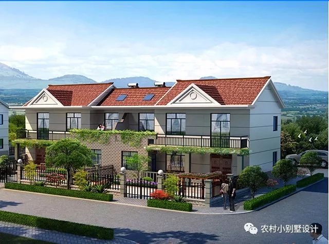 58款兄弟雙拼農(nóng)村別墅圖片來(lái)襲，自建雙拼的可以參考哦