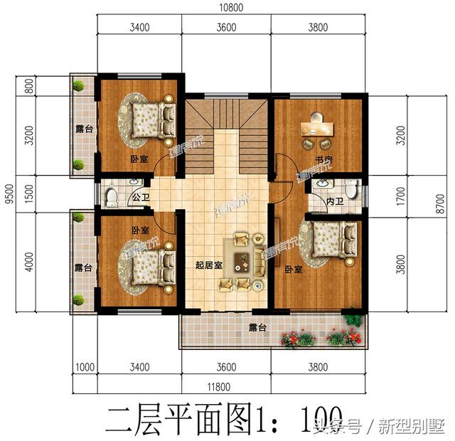 小宅基地也能建豪宅，這款別墅設(shè)計圖就很好的詮釋了