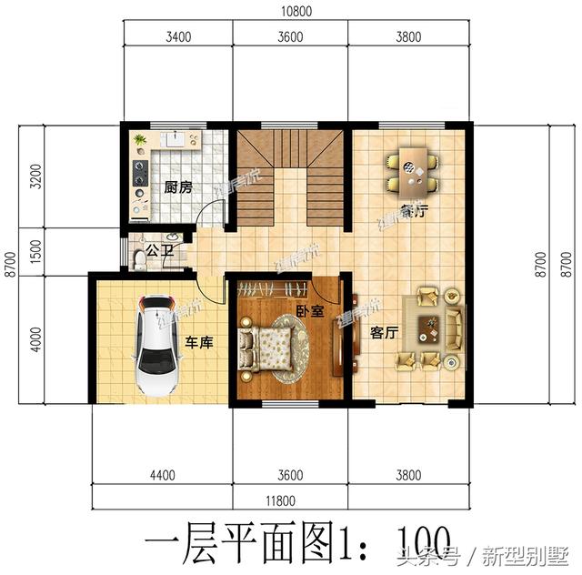 小宅基地也能建豪宅，這款別墅設(shè)計圖就很好的詮釋了