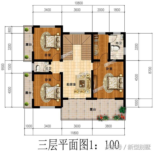 小宅基地也能建豪宅，這款別墅設(shè)計圖就很好的詮釋了