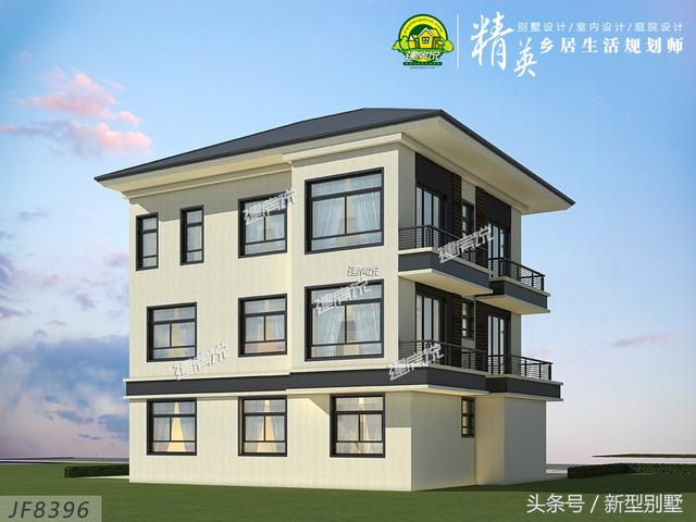 小宅基地也能建豪宅，這款別墅設(shè)計圖就很好的詮釋了