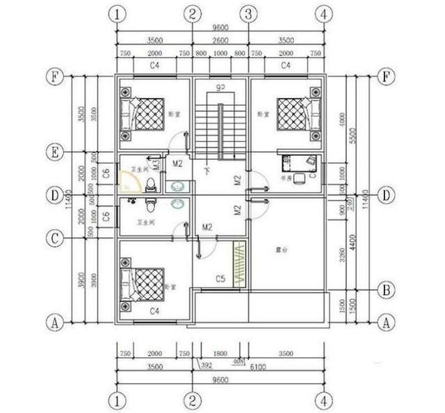 推薦三套小戶型的自建房設計方案，建筑占地120平米以下，三款戶型任你來挑