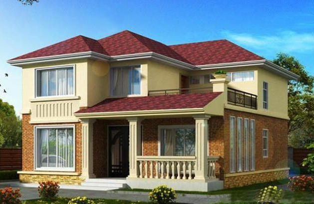 推薦三套小戶型的自建房設計方案，建筑占地120平米以下，三款戶型任你來挑