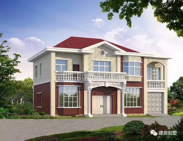 3棟開間16.1米的農(nóng)村別墅設(shè)計圖，每一款都很大氣