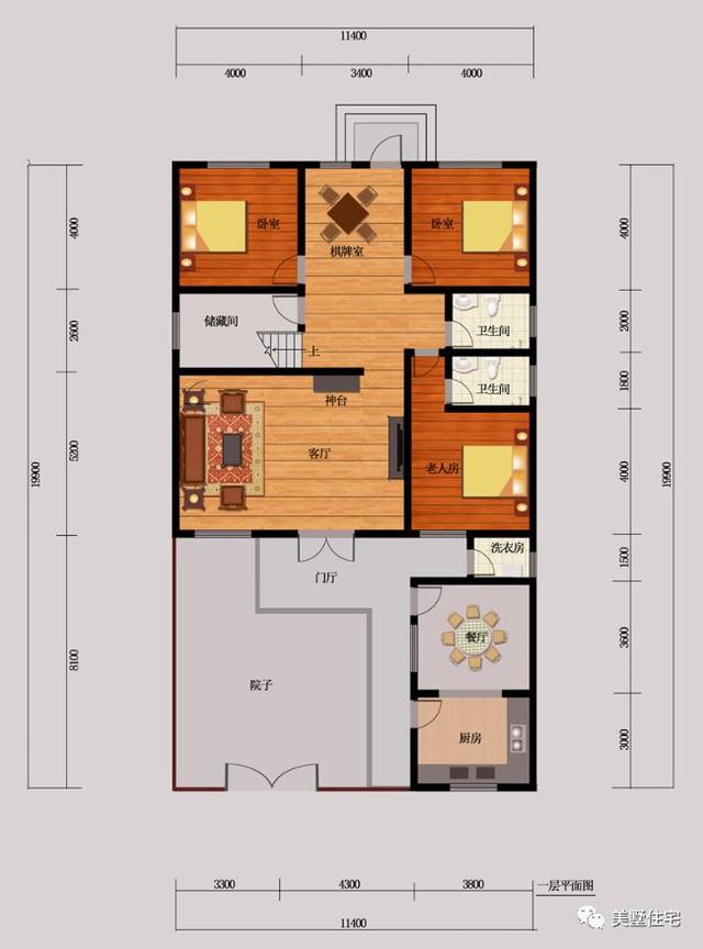 推薦5款帶棋牌室的農(nóng)村自建別墅設(shè)計(jì)圖，布局好外觀靚，村里人肯定羨慕