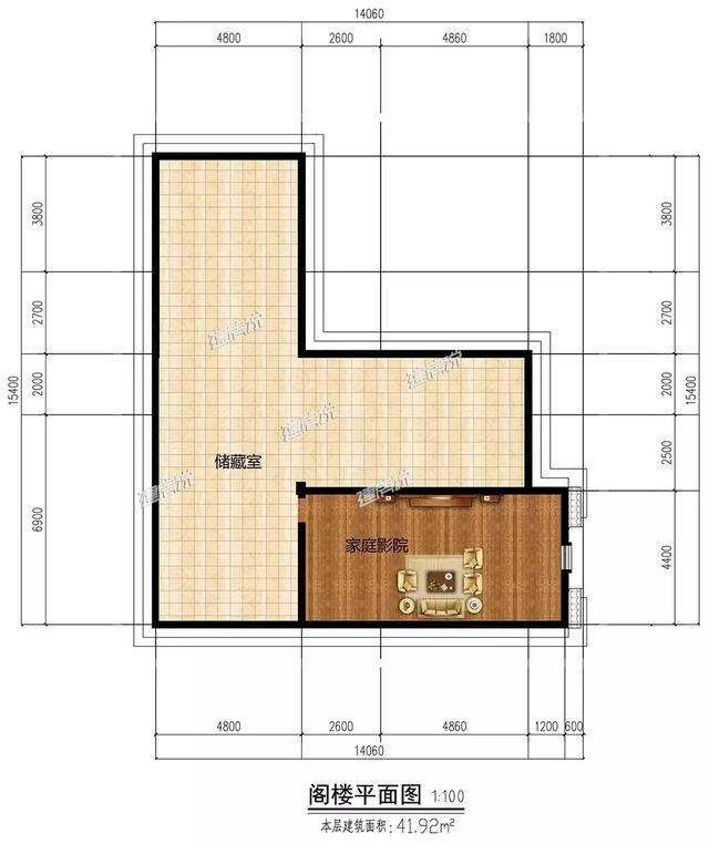 這款二層別墅設(shè)計(jì)圖，占地兩百多平方，外型極美，絕對(duì)稱(chēng)得上是豪宅