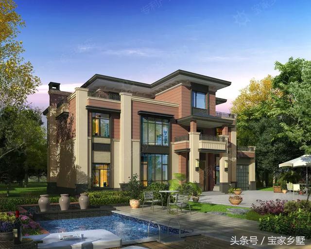 13款農(nóng)村別墅設計戶型推薦，各種款式都有，鄰居們紛紛羨慕