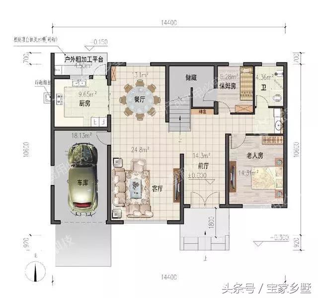 13款農(nóng)村別墅設計戶型推薦，各種款式都有，鄰居們紛紛羨慕