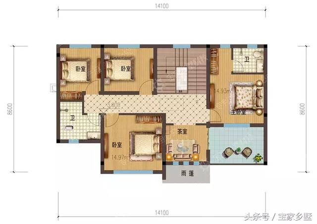 13款農(nóng)村別墅設計戶型推薦，各種款式都有，鄰居們紛紛羨慕