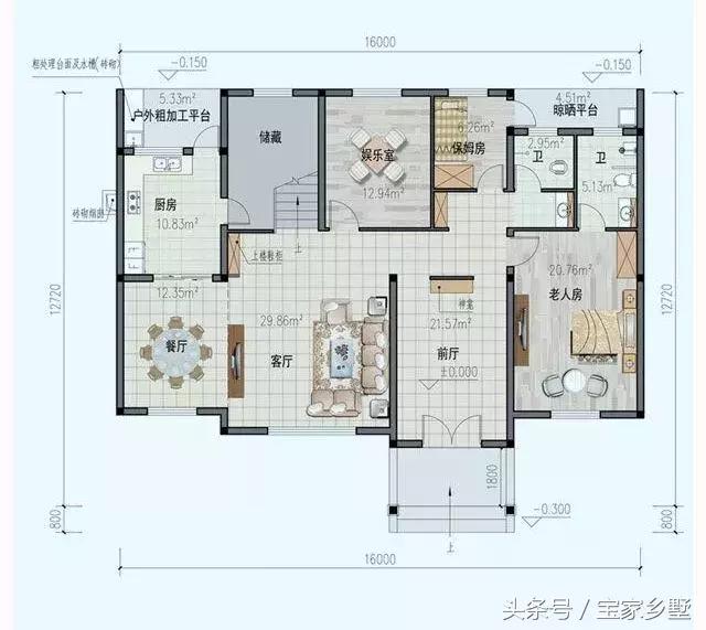 13款農(nóng)村別墅設計戶型推薦，各種款式都有，鄰居們紛紛羨慕