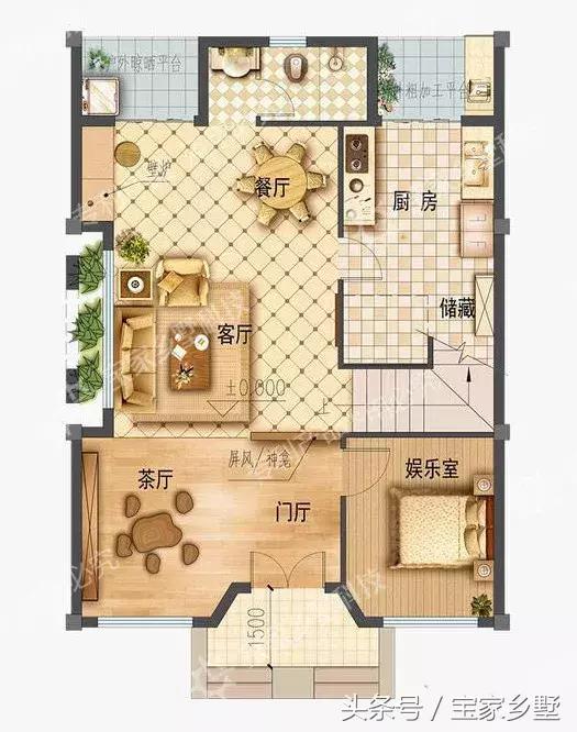 13款農(nóng)村別墅設計戶型推薦，各種款式都有，鄰居們紛紛羨慕