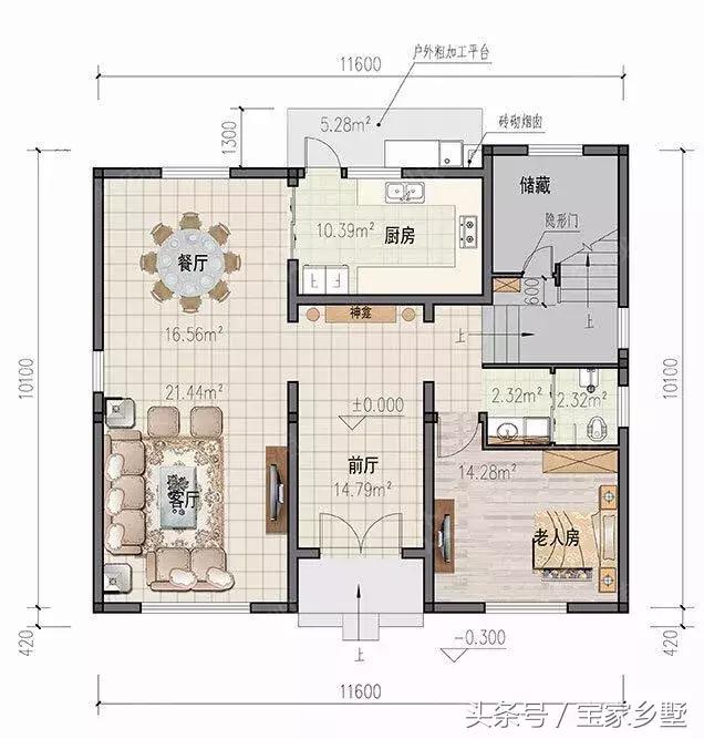 13款農(nóng)村別墅設計戶型推薦，各種款式都有，鄰居們紛紛羨慕