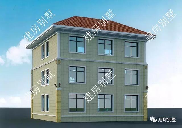 兩棟面寬同為12米的農(nóng)村自建房設(shè)計(jì)圖，戶型好，建的人很多