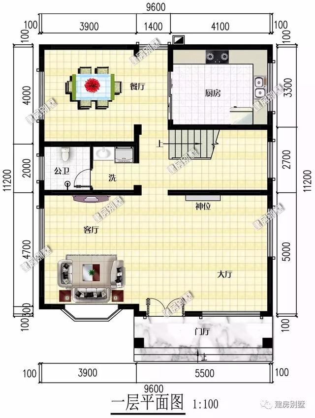 小面寬+平屋頂設(shè)計的五層別墅設(shè)計圖，這樣的自建房真正做到了美觀和實用