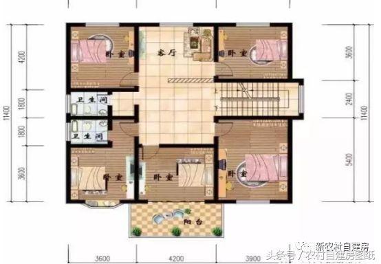 6款小戶(hù)型別墅設(shè)計(jì)圖，戶(hù)型好，布局贊