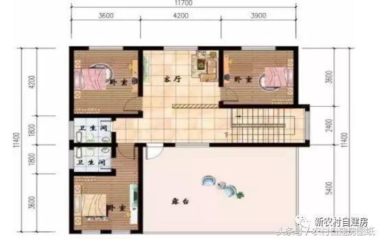 6款小戶(hù)型別墅設(shè)計(jì)圖，戶(hù)型好，布局贊