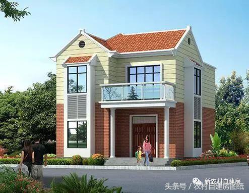 6款小戶(hù)型別墅設(shè)計(jì)圖，戶(hù)型好，布局贊