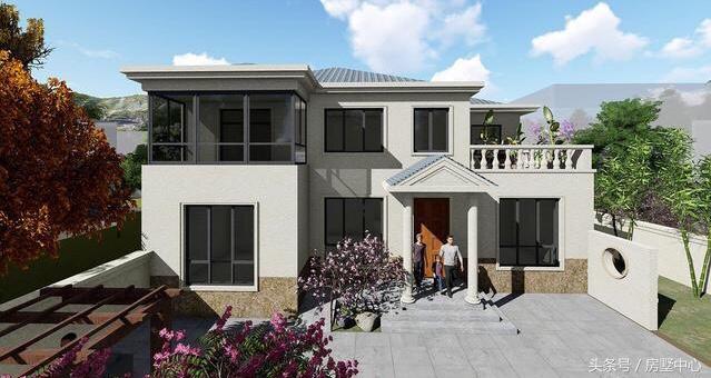 分享兩層簡歐風格別墅設計圖，能滿足大部分農(nóng)村自建房要求