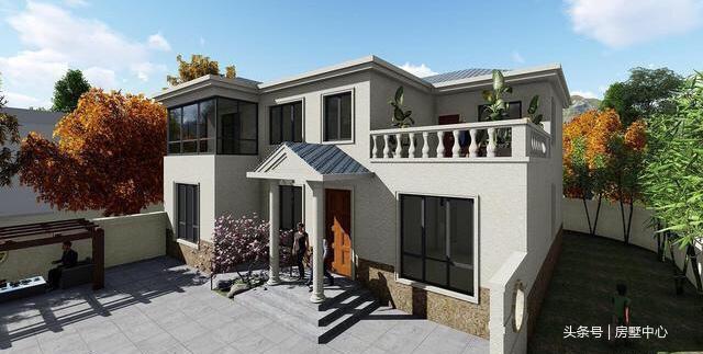 分享兩層簡歐風格別墅設計圖，能滿足大部分農(nóng)村自建房要求