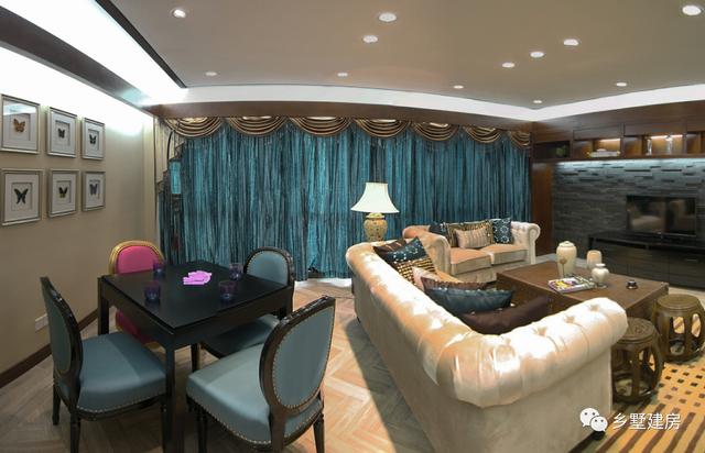 三層自建別墅設(shè)計圖，有院子+雙廚房+大露臺，附裝修圖