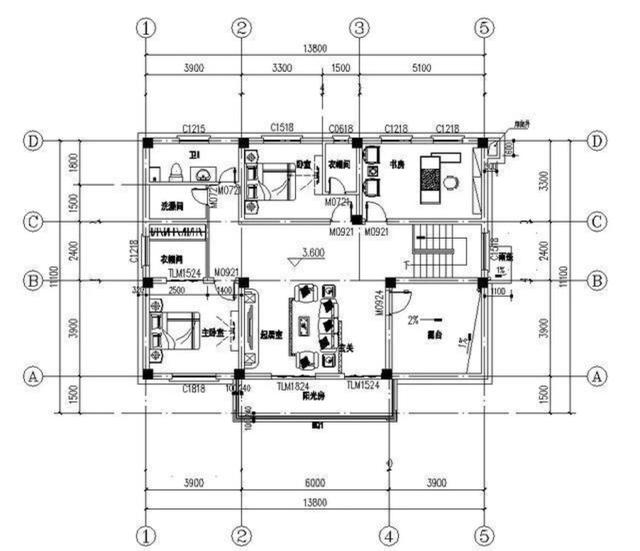 農(nóng)村二層自建房設(shè)計(jì)圖，時(shí)尚經(jīng)典，適合農(nóng)村自建
