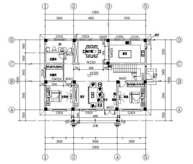 農(nóng)村二層自建房設(shè)計(jì)圖，時(shí)尚經(jīng)典，適合農(nóng)村自建