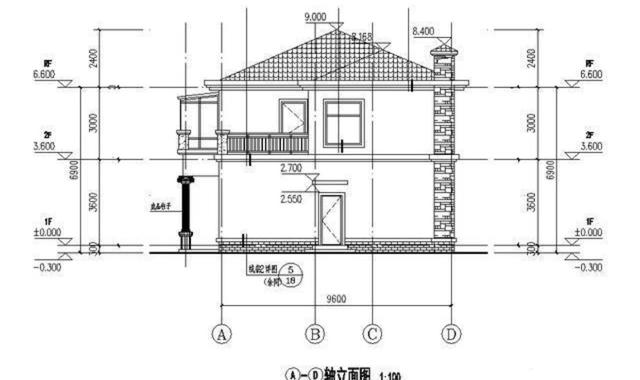 農(nóng)村二層自建房設(shè)計(jì)圖，時(shí)尚經(jīng)典，適合農(nóng)村自建