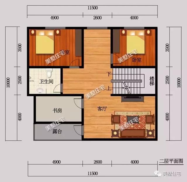 6套符合宅基地審批的農(nóng)村別墅設(shè)計(jì)圖，占地不超120平，整體大方精致