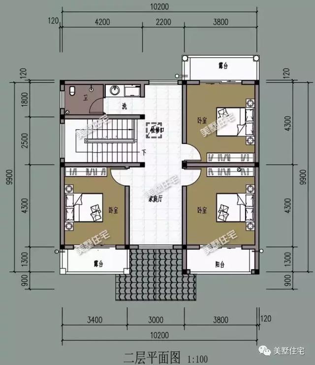 6套符合宅基地審批的農(nóng)村別墅設(shè)計(jì)圖，占地不超120平，整體大方精致