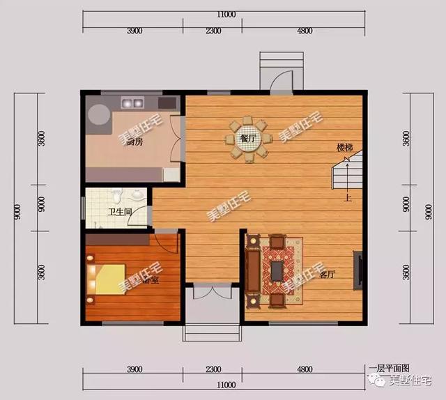 6套符合宅基地審批的農(nóng)村別墅設(shè)計(jì)圖，占地不超120平，整體大方精致