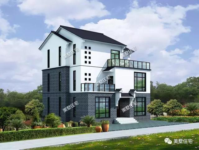 6套符合宅基地審批的農(nóng)村別墅設(shè)計(jì)圖，占地不超120平，整體大方精致