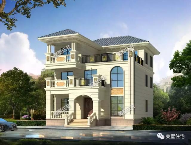 6套符合宅基地審批的農(nóng)村別墅設(shè)計(jì)圖，占地不超120平，整體大方精致