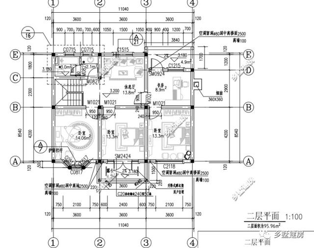 2款新式農(nóng)村別墅設(shè)計(jì)圖，設(shè)計(jì)新穎，精致實(shí)用