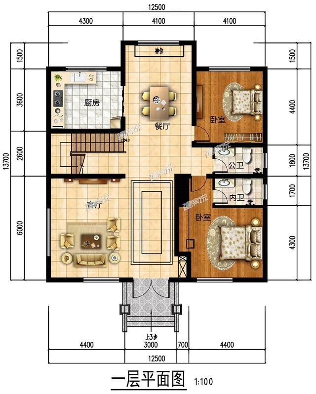 這款二層中式別墅設(shè)計(jì)，占地160多平，外型極美，帶來大大的生活享受