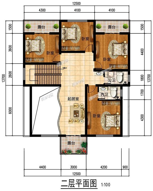 這款二層中式別墅設(shè)計(jì)，占地160多平，外型極美，帶來大大的生活享受