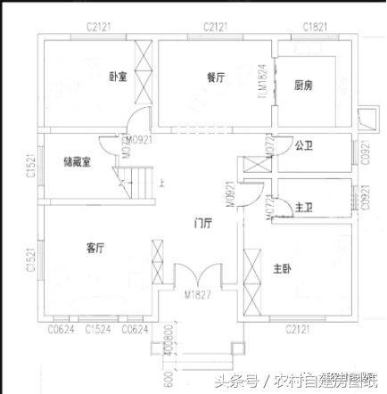 這款2層別墅設計，造價更是經濟劃算，帶5個臥室，家里客人再多也不怕