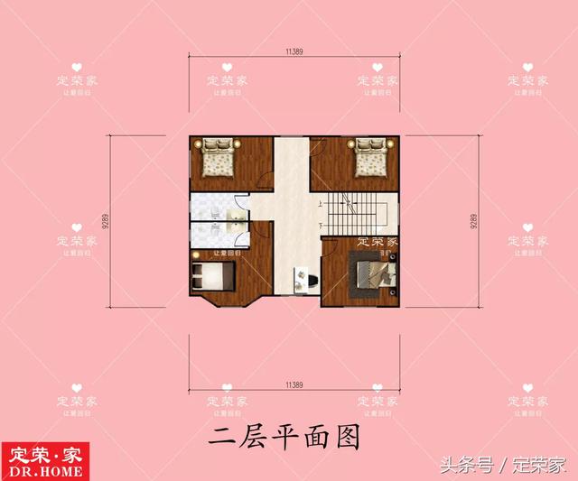 經(jīng)典二層別墅設(shè)計(jì)圖，外觀大氣，給人以最舒適的居住環(huán)境