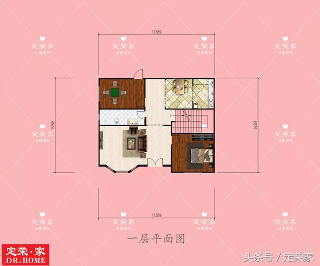 經(jīng)典二層別墅設(shè)計(jì)圖，外觀大氣，給人以最舒適的居住環(huán)境