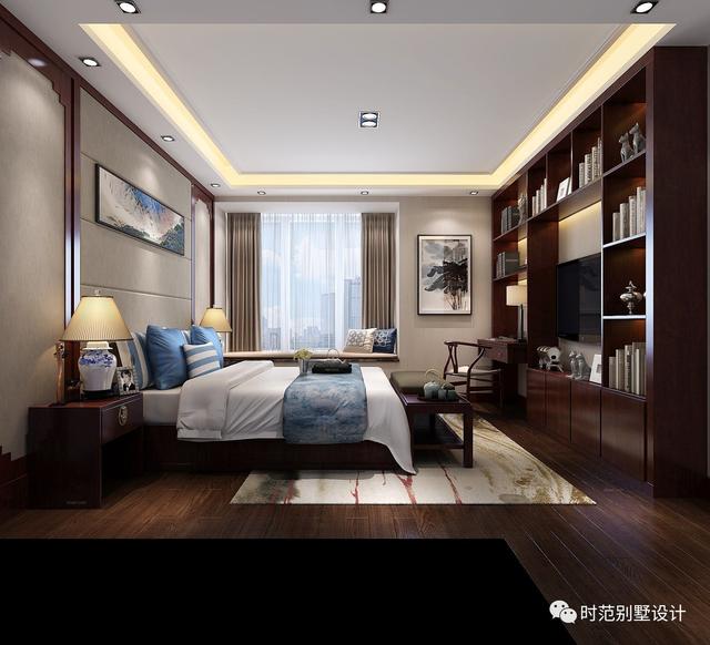 11x11米小戶型三層新中式農(nóng)村別墅設計圖，布局合理實用，適合農(nóng)村自建