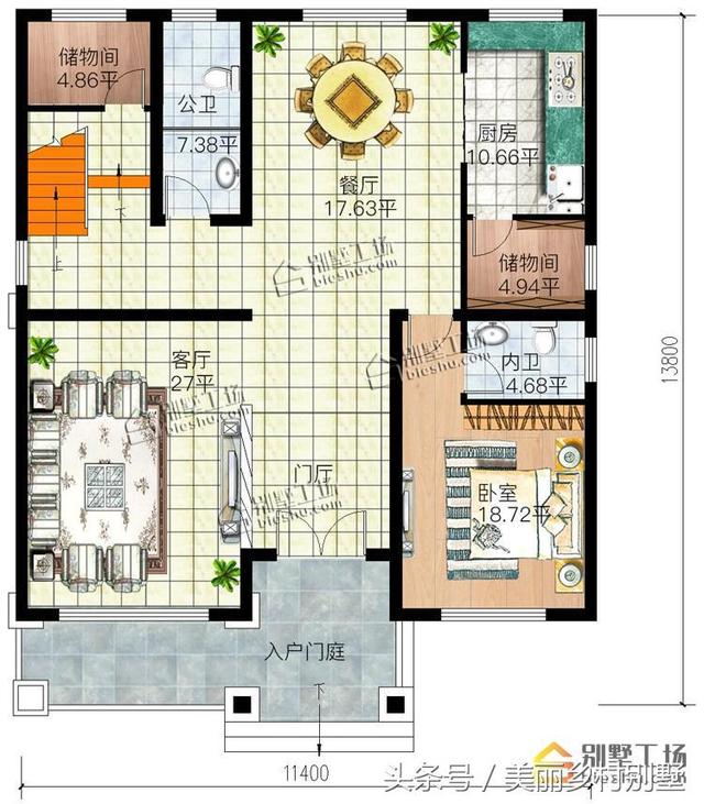 三層別墅設(shè)計，造價40萬左右，適合農(nóng)村自建，保證讓人眼前一亮