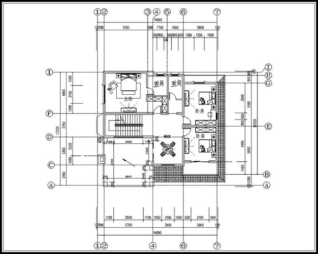 二層農(nóng)村別墅設(shè)計(jì)圖，占地面積165平方，經(jīng)濟(jì)實(shí)用。