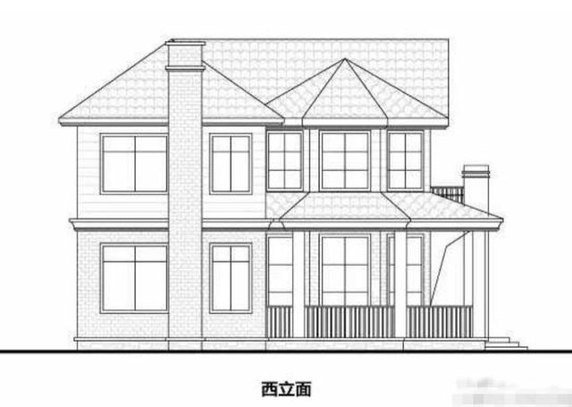 占地帶堂屋等傳統(tǒng)功能的二層別墅設(shè)計(jì)圖，建成這么實(shí)用的房子，鄰居看后肯定會眼紅的。