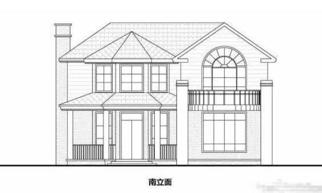 占地帶堂屋等傳統(tǒng)功能的二層別墅設(shè)計(jì)圖，建成這么實(shí)用的房子，鄰居看后肯定會眼紅的。